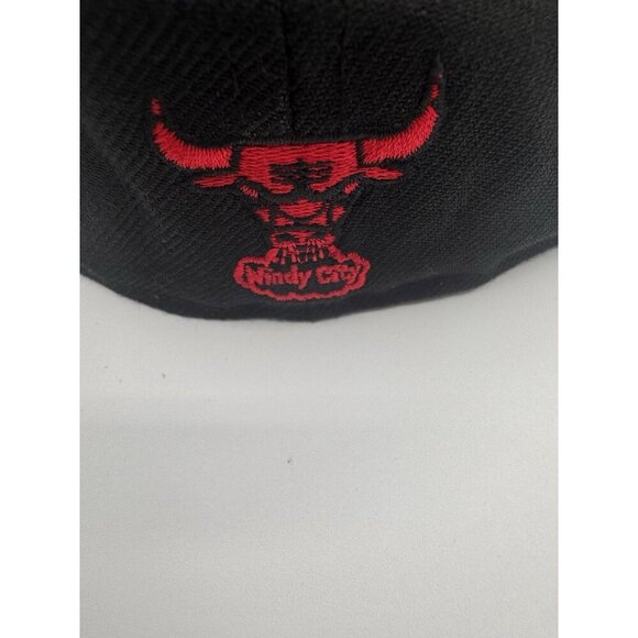 Chicago Bulls Windy City Hat 7 1/2 NBA Hardwood Classics Cap New Era 59fifty - Picture 6 of 13